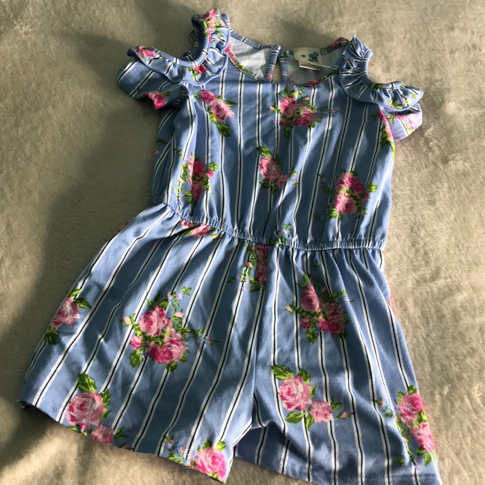 BABY BLUe GIRLS ROMPER - Picture 4 of 4